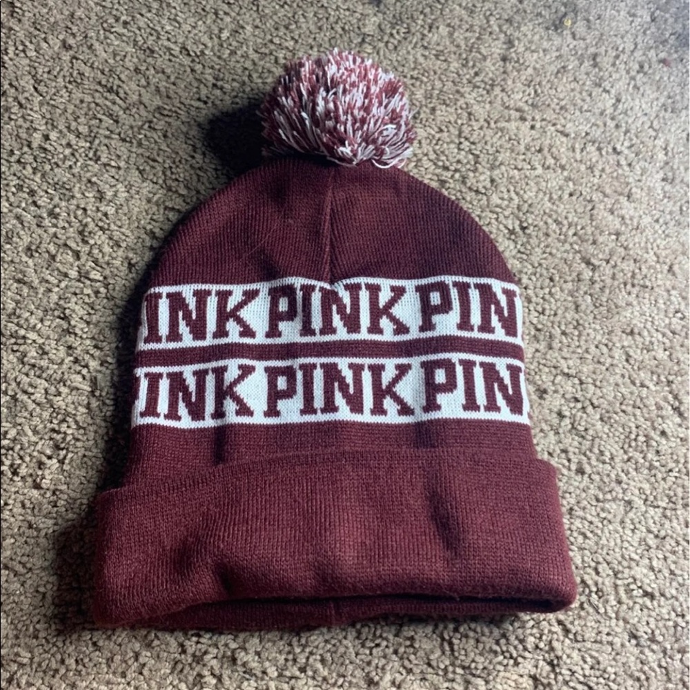 PINK beanie